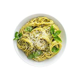 Espaguetis Al Pesto