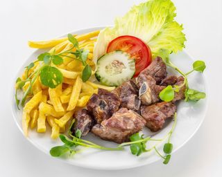 Entrecosto com Batata