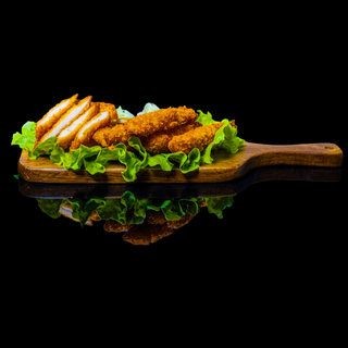 B11 Frango e Gambas Panados