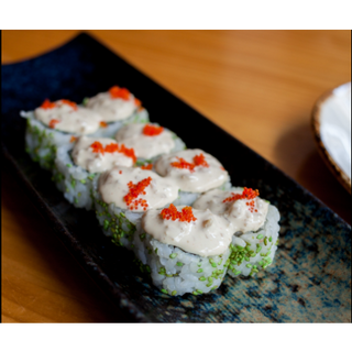 Spicy Scallop and Salmon Roll