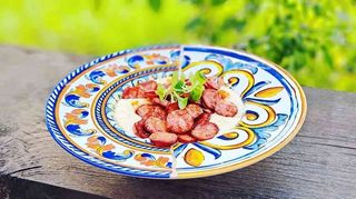 SFARAIALA DE CARNATI PE FASOLE