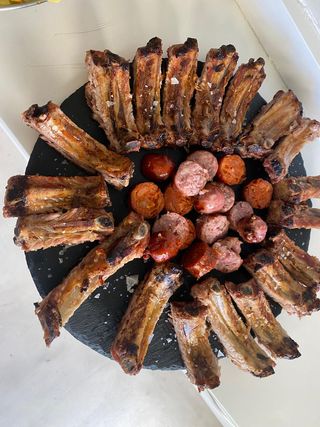 Churrasco de cerdo
