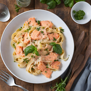 Tagliatelle Au Saumon