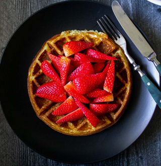 Gofre Nutella Y Fresa