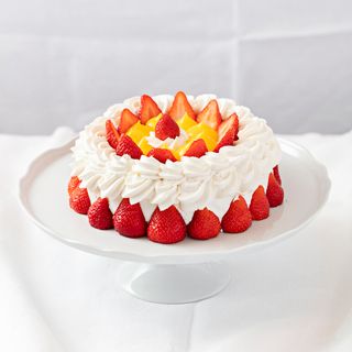 Torta Panna & Fragole - 9 o 10 persone