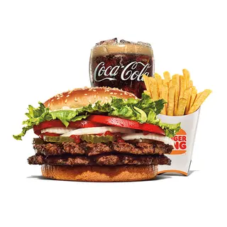Double Whopper Meni