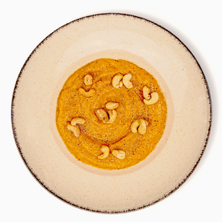 Crema de boniato y puerro