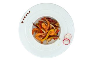 136. Gamberi sale e pepe