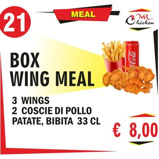 Box wing meal
