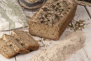 Pan De 100% Arroz Integral ,con 5 Semillas 820Grs. Certificado Ecológico