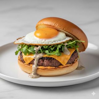 Hamburguesa La Trufada