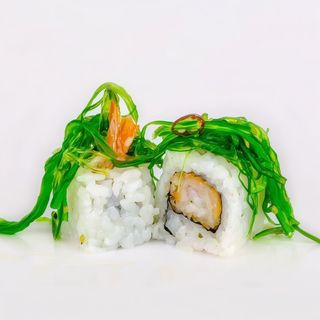 California Roll De Tempura Gamba Y Fino De Alga (8 Pzs.)