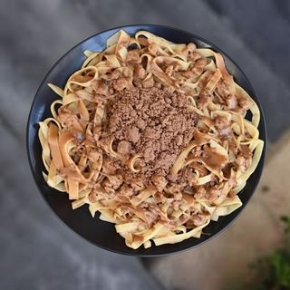 Spaghettis De Crêpes Au Chocolat