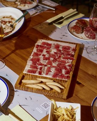 Tabla de jamón ibérico JABUGO 80gr