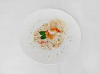 Tagliatelle Zucchine e Gamberetti