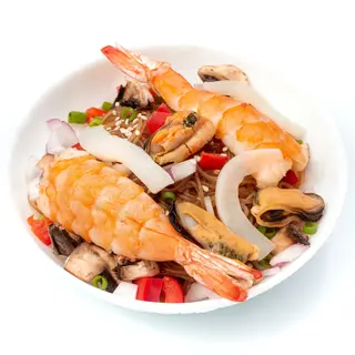 Фунчоза з морепродуктами (320г)