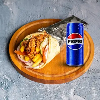 Gyros mali & Pepsi 0.33l