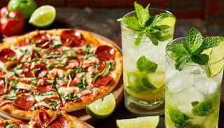 Menu Duo Pizza + 2 Mojitos Offerts !