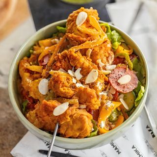 Menu Salade 4 boulettes de poulet
