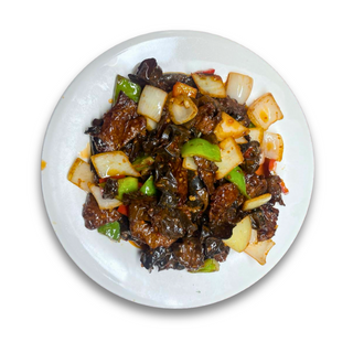 говядина с черными грибами (350 гр.)