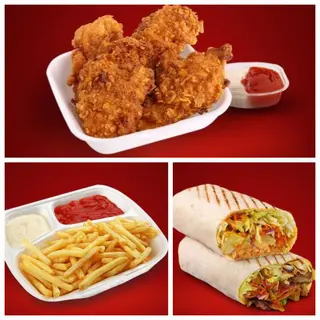 Combo 2 kebab de pui, crispy, 1 cartof pai, sos