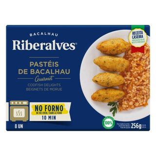 Pasteis Bacalhau Gourmet Ribeiralves 256 gr