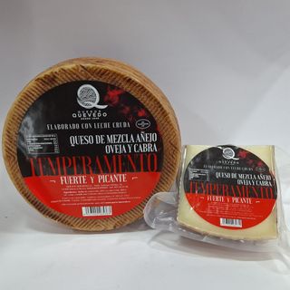 Queso Temperamento 1/8