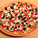 Pizza Vegana Muntaner Sin Gluten