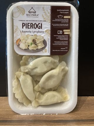 Pierogi z kapustą i grzybami
