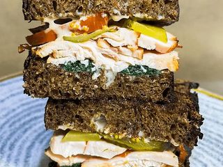 Сендвіч - Мелт пастрами з курки
