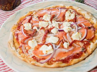 Pizza Salmone Especial, Familiar
