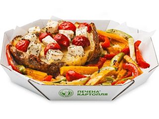 Картопля з запеченими овочами (від 500g)