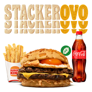 Double Stacker Vegetal Ovo Menu