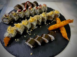 Сет хрупкаво пиле и скарида