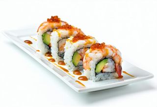 Uramaki gambero piccante