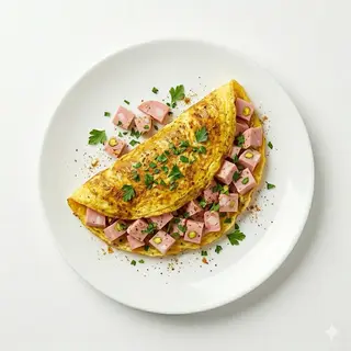 Tortilla Con Mortadela