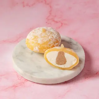 Mochis chocolate blanco y caramelo (2 uds)