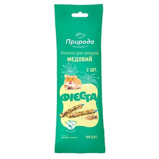 Колосок Природа Фієста для гризунів Медовий 100г 