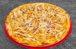 03 Oriente (Esta pizza não leva queijo) (para 2 pessoas)