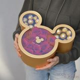 Cutie aurie Mickey Mouse cu trandafiri si Ferrero