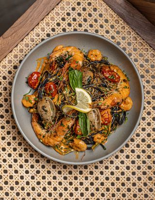 Spaghetti À L'encre De Seiche Venise