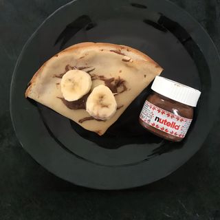 Clatite cu Nutella si banana
