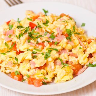 Huevo Revuelto Con Jamón