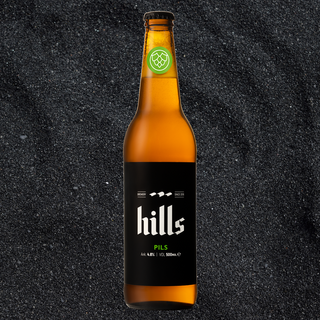 Бира Hills pils 330ml