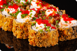 Hot Sushi Salmão sem Fruta (10 uni)
