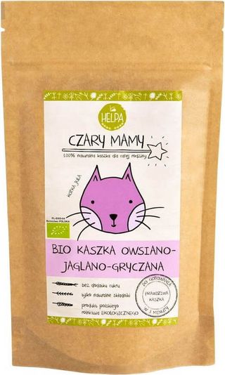 KASZKA OWSIANO - JAGLANO - GRYCZANA BIO 200 g - HELPA