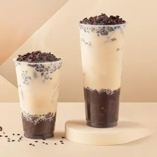 Sweet Bean Milk Tea