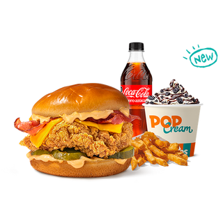 Menú Completo Creamy Chicken Sandwich 