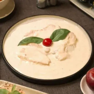Escalope Sauce Blanche