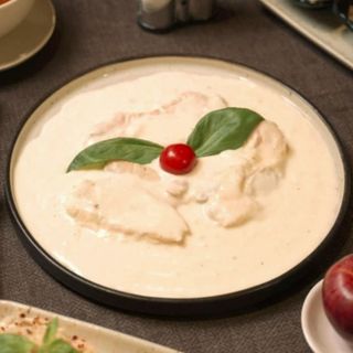 Escalope Sauce Blanche